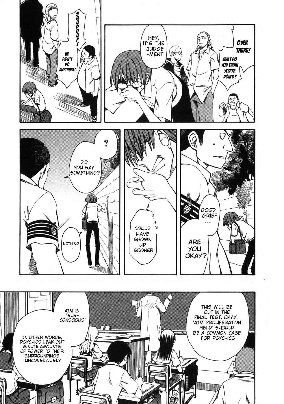Toaru Majutsu no Index Gaiden: Toaru Kagaku no Railgun Chapter 4: July 18th, Part 1 - Page 13