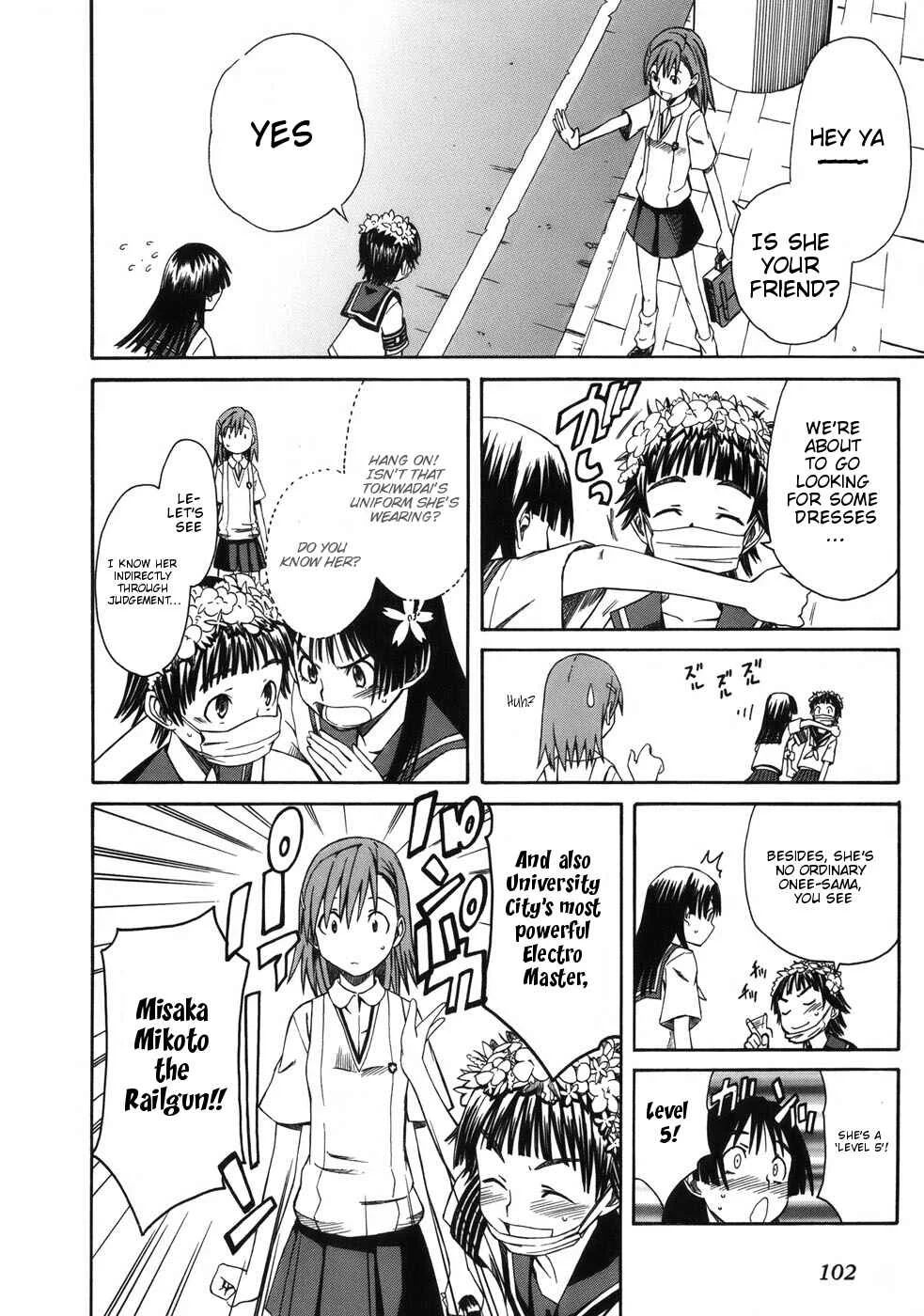 Toaru Majutsu no Index Gaiden: Toaru Kagaku no Railgun Chapter 4: July 18th, Part 1 - Page 16