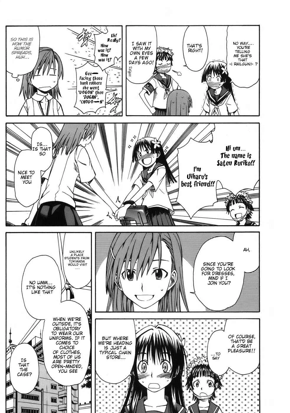 Toaru Majutsu no Index Gaiden: Toaru Kagaku no Railgun Chapter 4: July 18th, Part 1 - Page 17