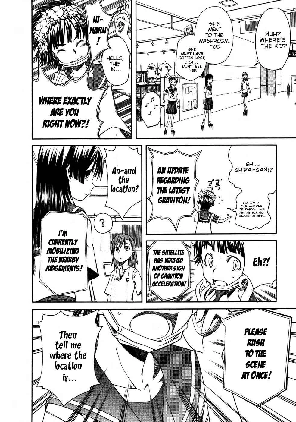 Toaru Majutsu no Index Gaiden: Toaru Kagaku no Railgun Chapter 5: July 18th, Part 2 - Page 10