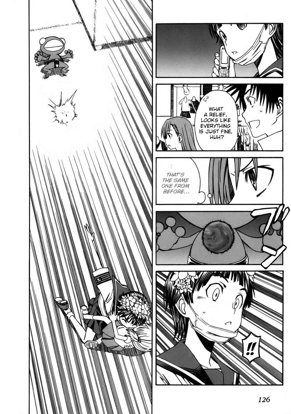 Toaru Majutsu no Index Gaiden: Toaru Kagaku no Railgun Chapter 5: July 18th, Part 2 - Page 14