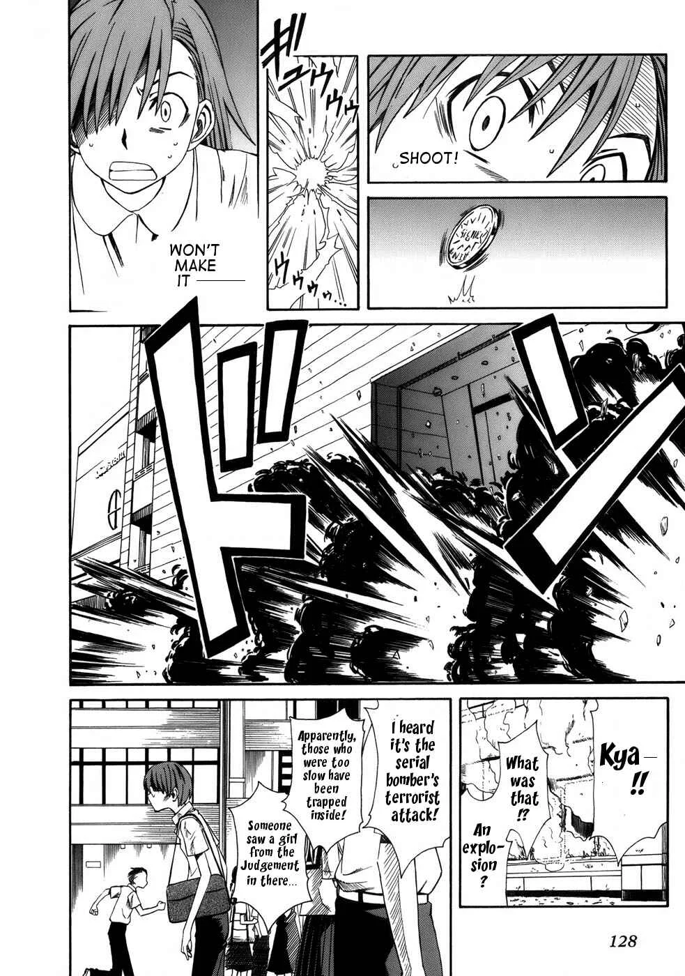 Toaru Majutsu no Index Gaiden: Toaru Kagaku no Railgun Chapter 5: July 18th, Part 2 - Page 16