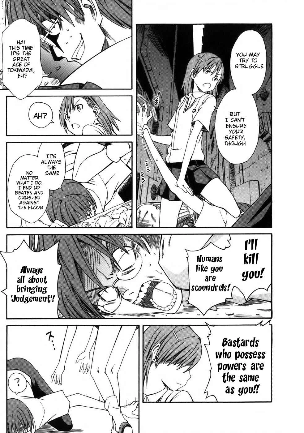 Toaru Majutsu no Index Gaiden: Toaru Kagaku no Railgun Chapter 5: July 18th, Part 2 - Page 21