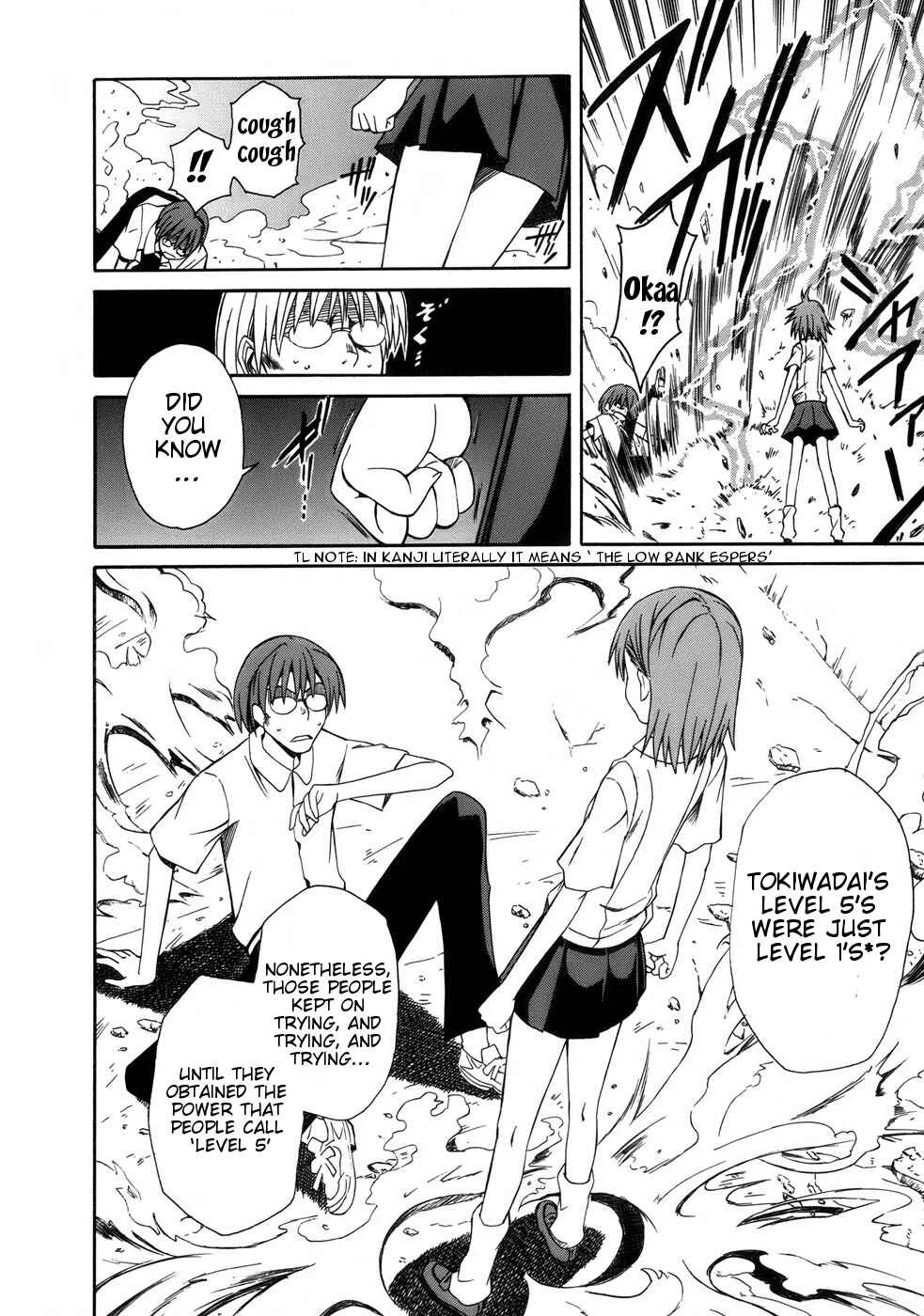 Toaru Majutsu no Index Gaiden: Toaru Kagaku no Railgun Chapter 5: July 18th, Part 2 - Page 22
