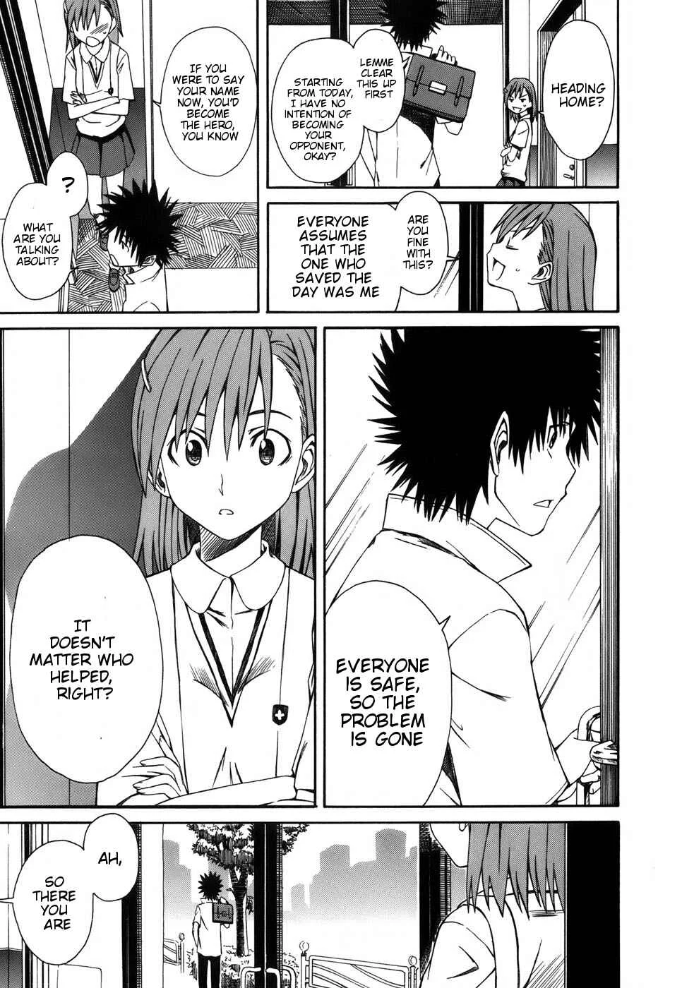 Toaru Majutsu no Index Gaiden: Toaru Kagaku no Railgun Chapter 5: July 18th, Part 2 - Page 27