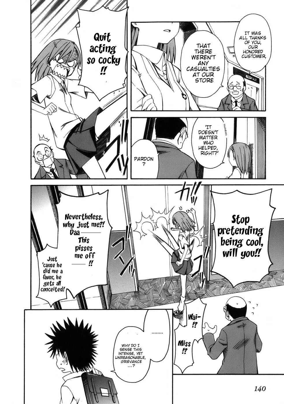 Toaru Majutsu no Index Gaiden: Toaru Kagaku no Railgun Chapter 5: July 18th, Part 2 - Page 28