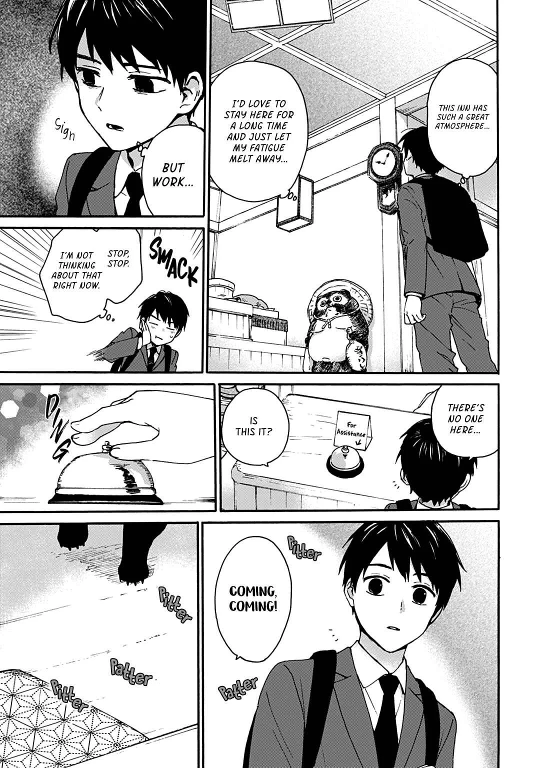 Toaru Riman, Mofumofu Tanuki to Fushigi na Inaka Kurashi wo Hajimeru Chapter 1: A Certain Salaryman Goes to the Countryside - Page 9