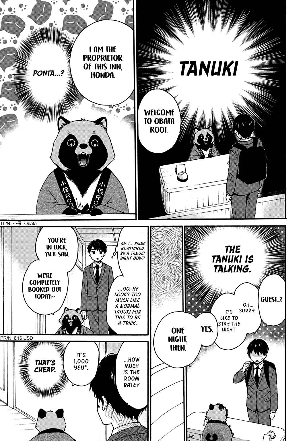 Toaru Riman, Mofumofu Tanuki to Fushigi na Inaka Kurashi wo Hajimeru Chapter 1: A Certain Salaryman Goes to the Countryside - Page 11