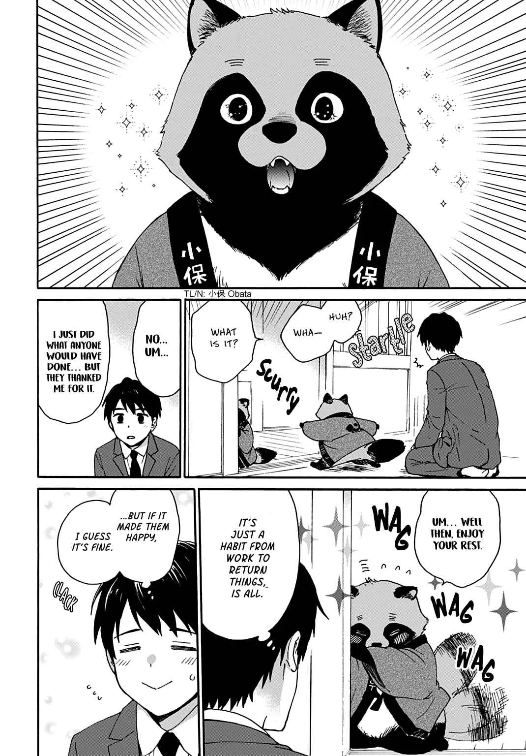 Toaru Riman, Mofumofu Tanuki to Fushigi na Inaka Kurashi wo Hajimeru Chapter 1: A Certain Salaryman Goes to the Countryside - Page 16
