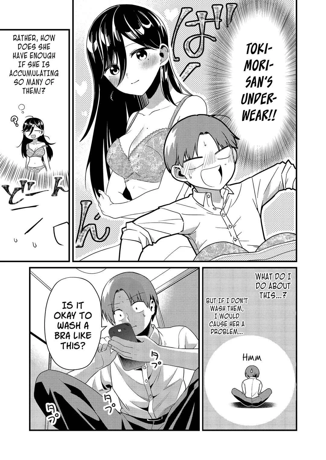 Tokimori-san ga Muboubi desu!! Chapter 4: Tokimori-san and laundry - Page 6