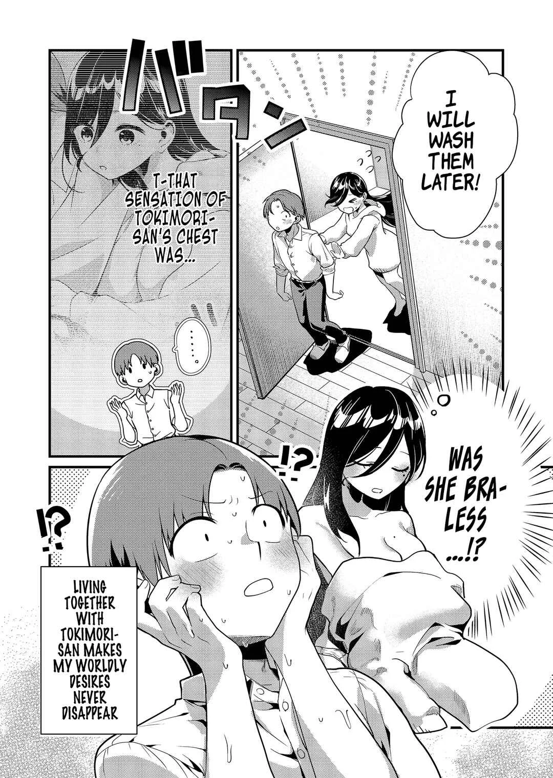 Tokimori-san ga Muboubi desu!! Chapter 4: Tokimori-san and laundry - Page 13