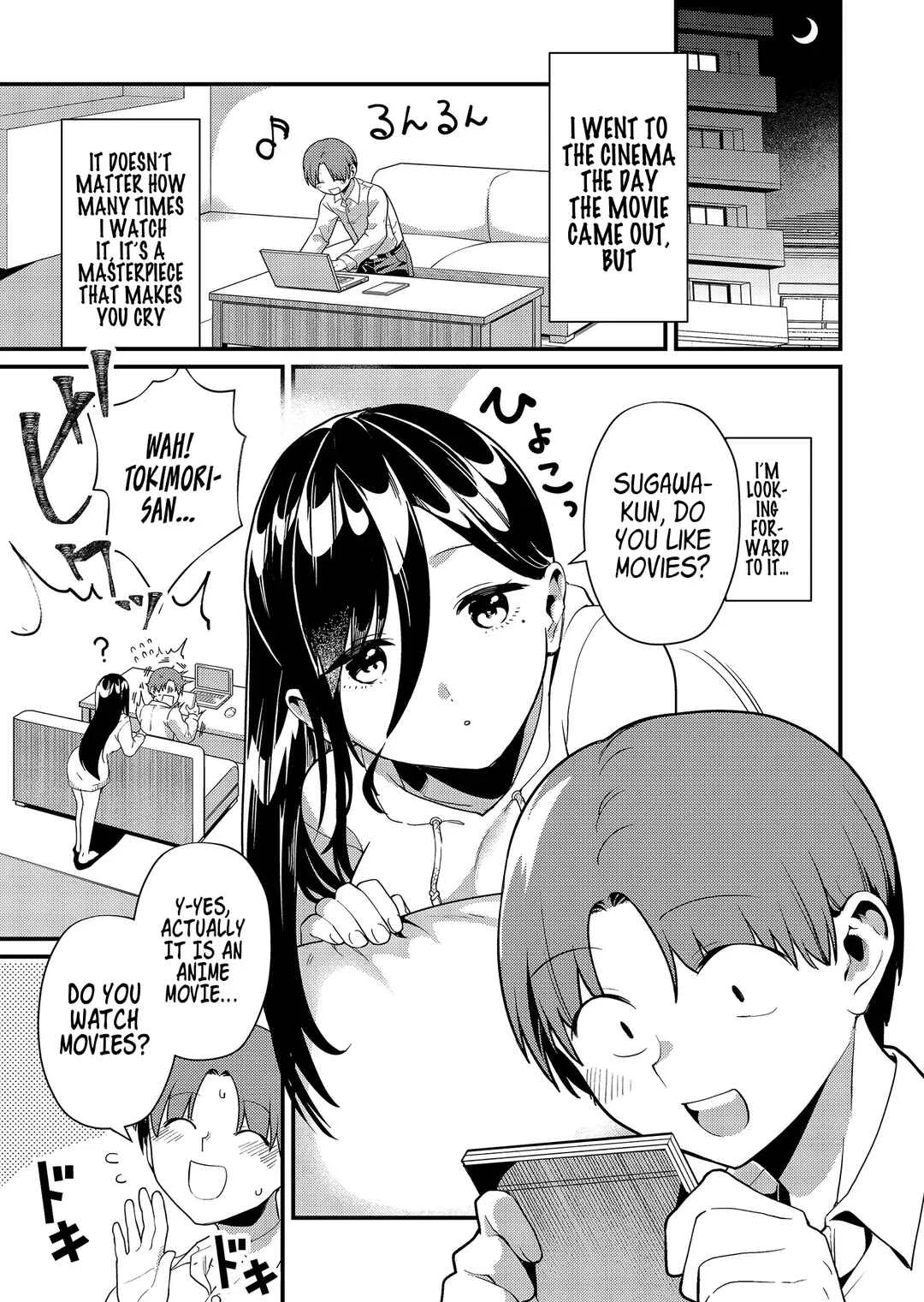 Tokimori-san ga Muboubi desu!! Chapter 5: Tokimori-san and movies - Page 4
