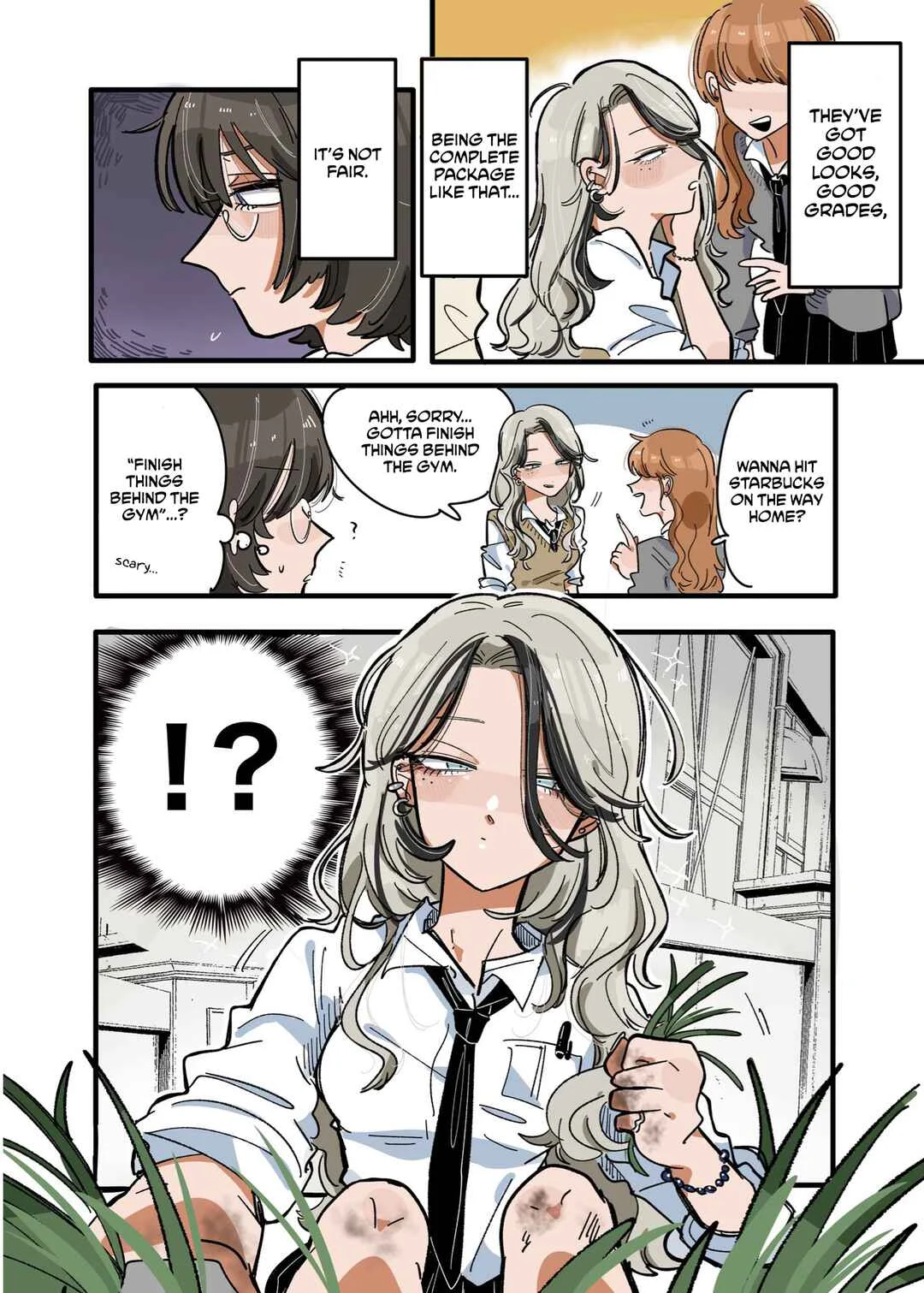 Toku no Takasa ga Afure Deru Ikemen Gyaru no Hanashi Chapter 1: Chapter 1 - Page 2