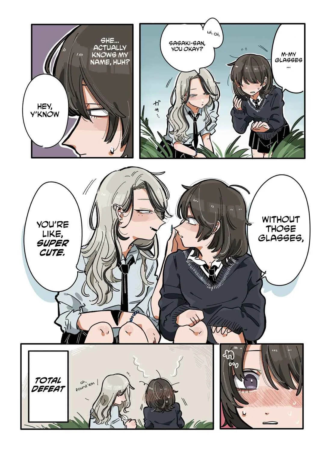 Toku no Takasa ga Afure Deru Ikemen Gyaru no Hanashi Chapter 1: Chapter 1 - Page 4
