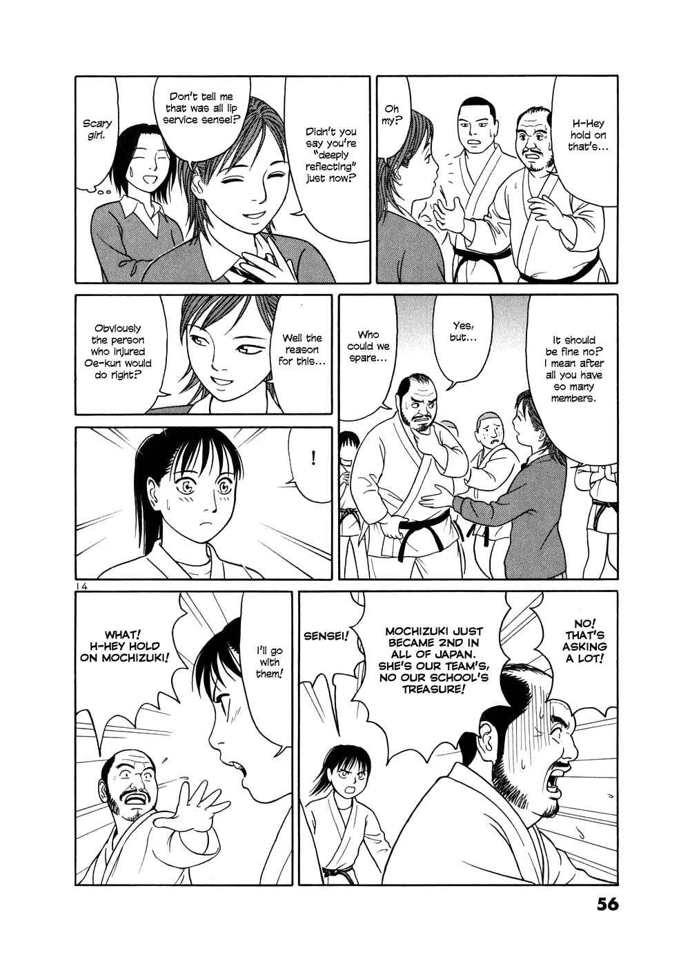 Tomehane! Suzuri Koukou Shodoubu Chapter 2: Yuki Mochizuki - Page 14