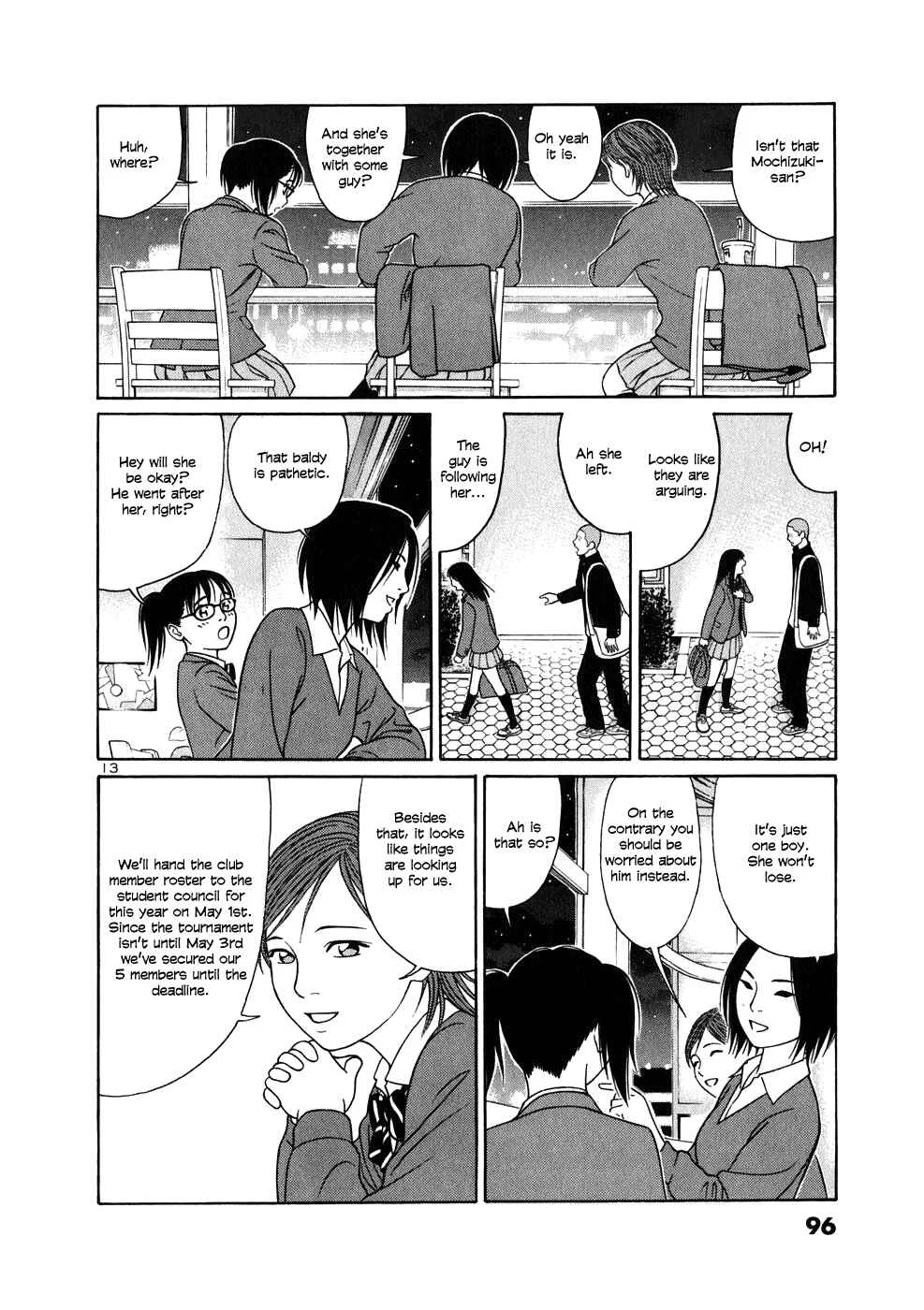 Tomehane! Suzuri Koukou Shodoubu Chapter 4: "One" and "Ten" - Page 13