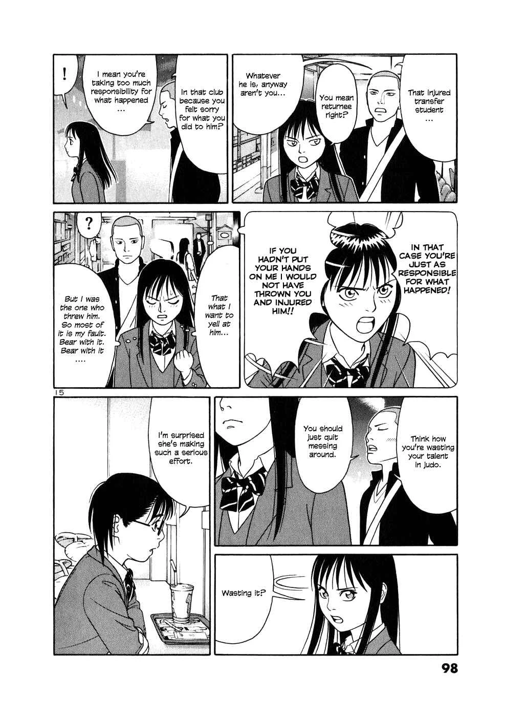 Tomehane! Suzuri Koukou Shodoubu Chapter 4: "One" and "Ten" - Page 15