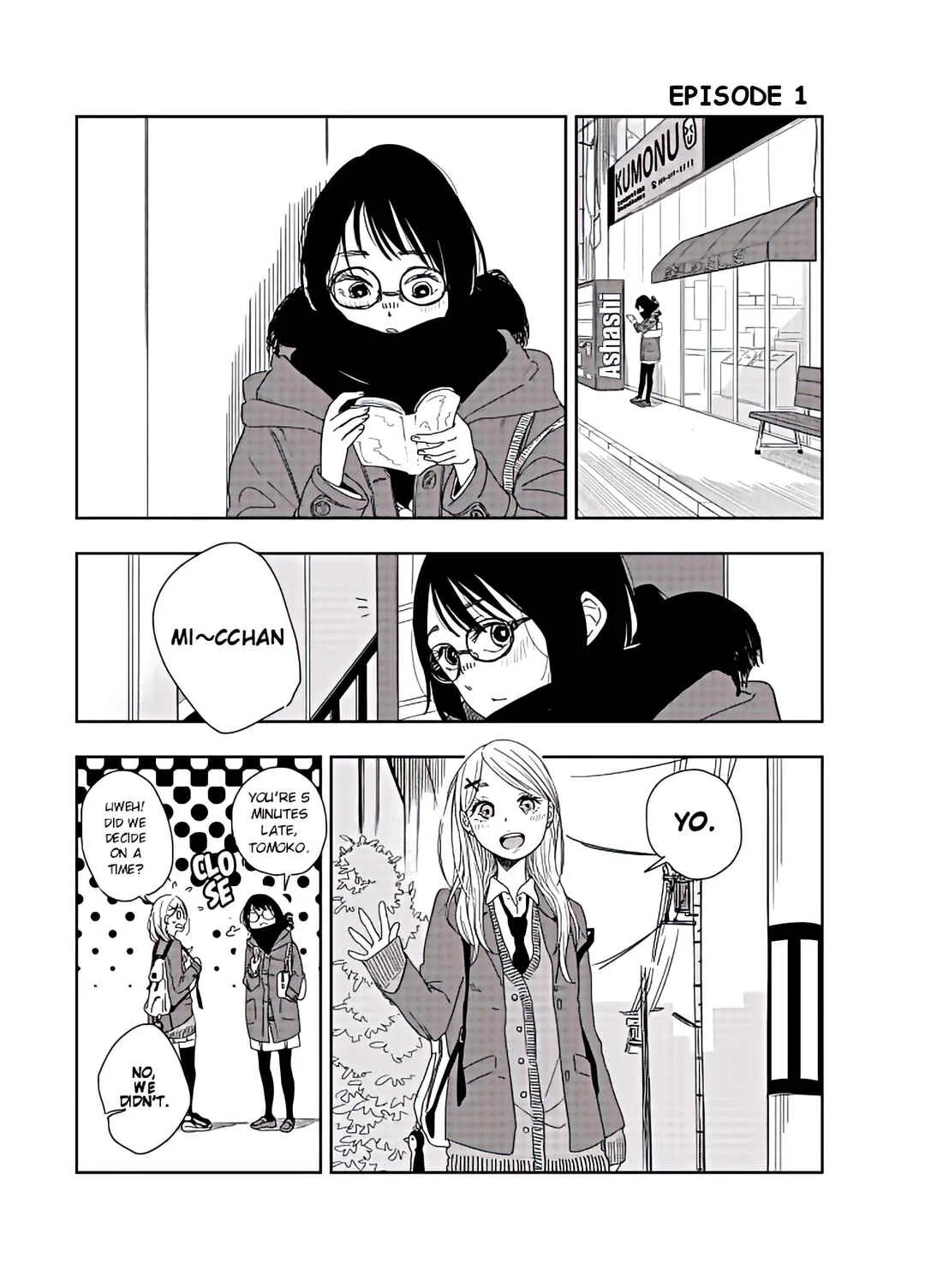 Tomoko & Mitsuki Chapter 1 - Page 1