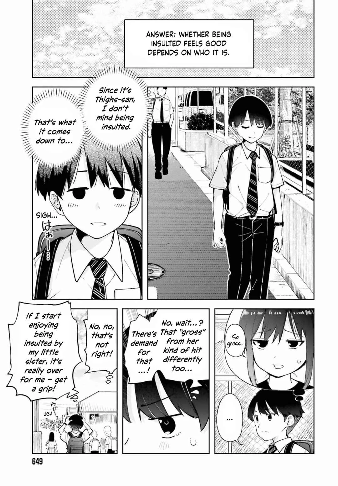 Tonari no Futomomo-san Chapter 3: Supporter - Page 5