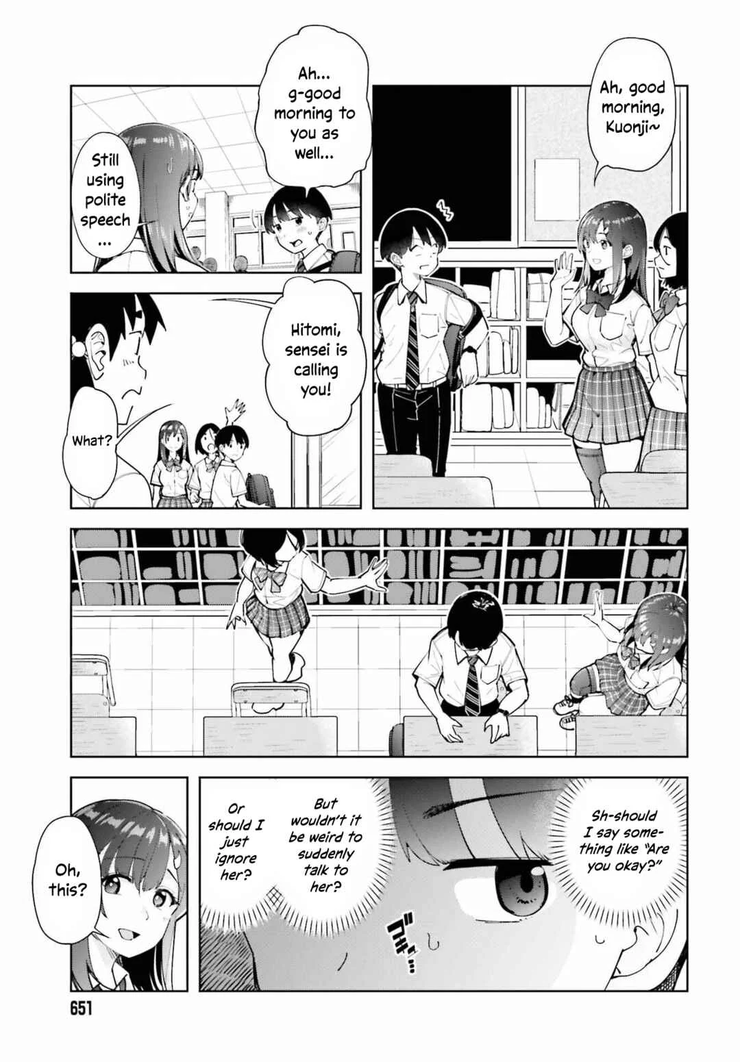 Tonari no Futomomo-san Chapter 3: Supporter - Page 7