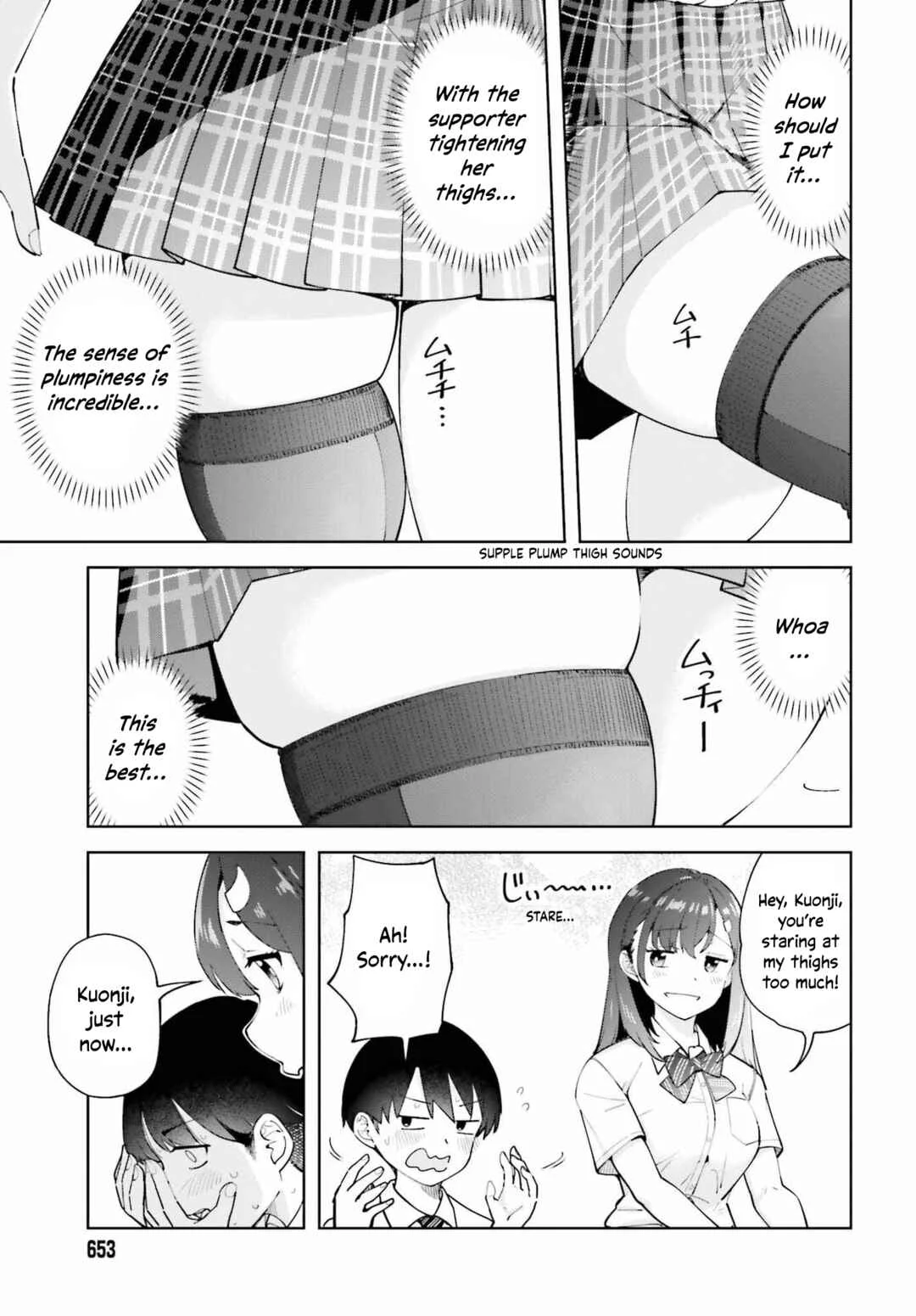 Tonari no Futomomo-san Chapter 3: Supporter - Page 9