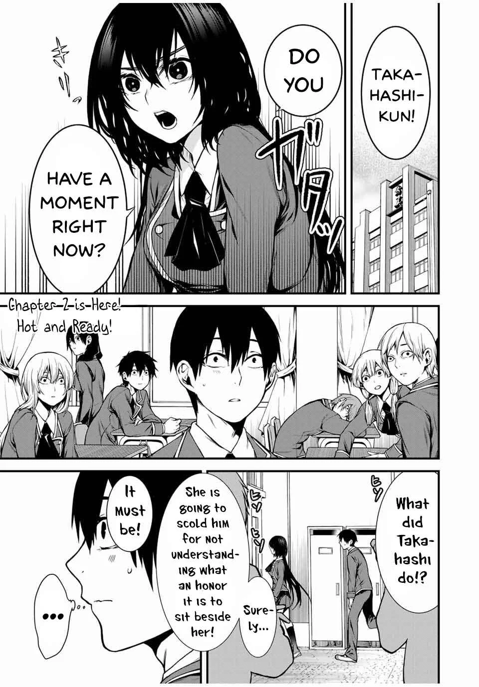 Tonari no Kurokawa-san Chapter 2: She's A Friend - Page 1