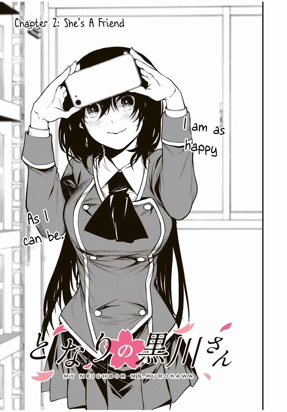 Tonari no Kurokawa-san Chapter 2: She's A Friend - Page 3