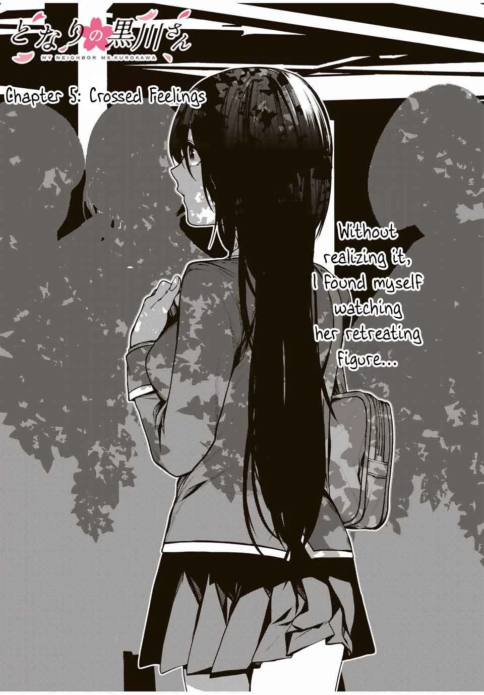 Tonari no Kurokawa-san Chapter 5: Crossed Feelings - Page 1