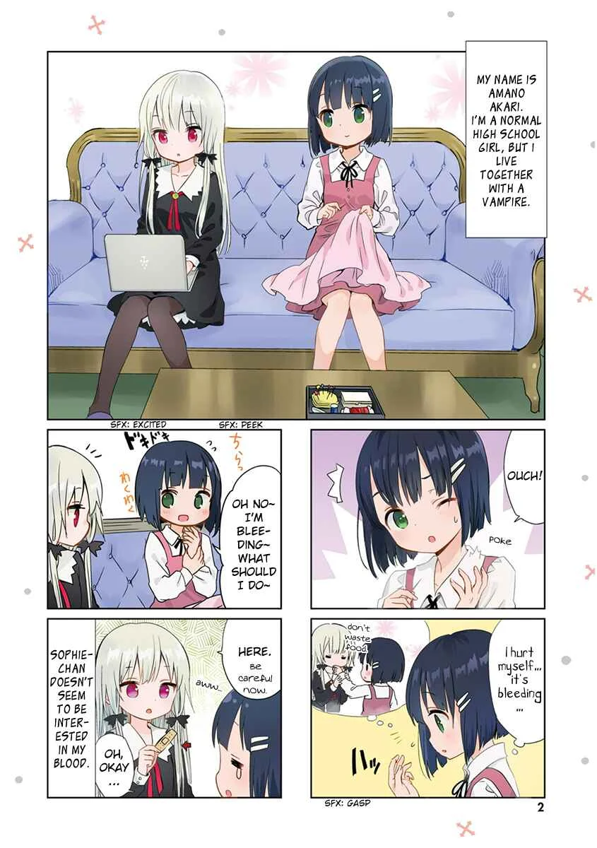 Tonari no Kyuuketsuki-san Chapter 1: The Average Citizen of Darkness - Page 3