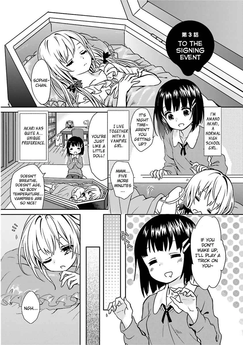 Tonari no Kyuuketsuki-san Chapter 3: To The Signing Event - Page 1