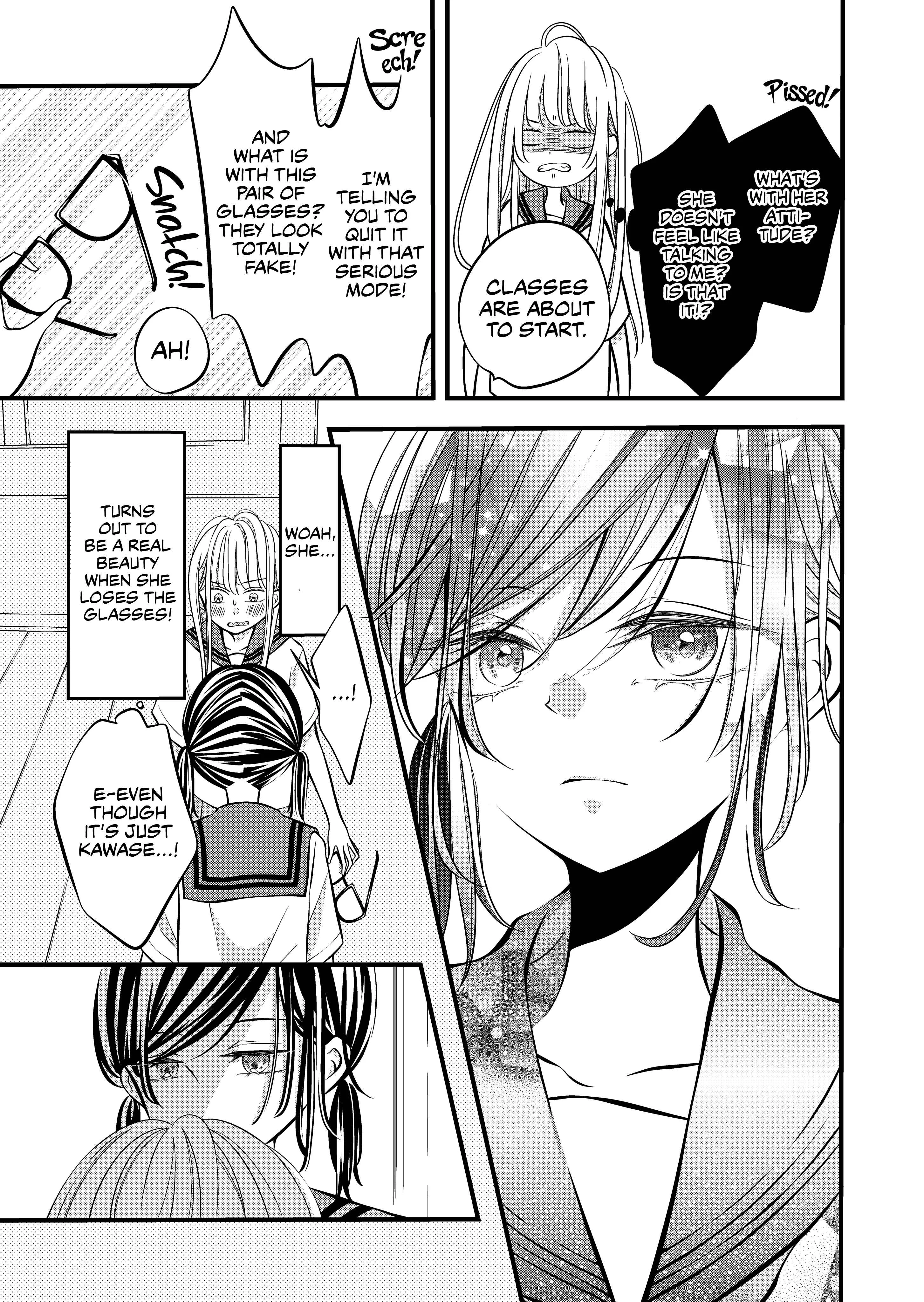 Tonari no Seki no Jimi na Yatsu Chapter 2: You brought your face so close to mine - Page 3