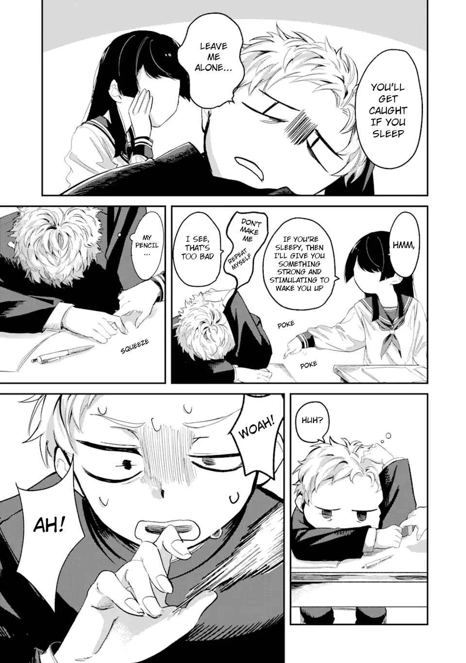 Tonari no Wakao-san wa Miesou de Mienai Chapter 1: I can't see the face of the girl sitting next to me - Page 6