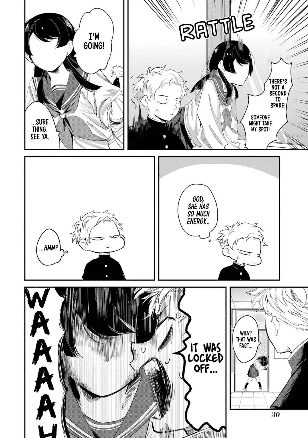 Tonari no Wakao-san wa Miesou de Mienai Chapter 3: Youth is lunch? - Page 4