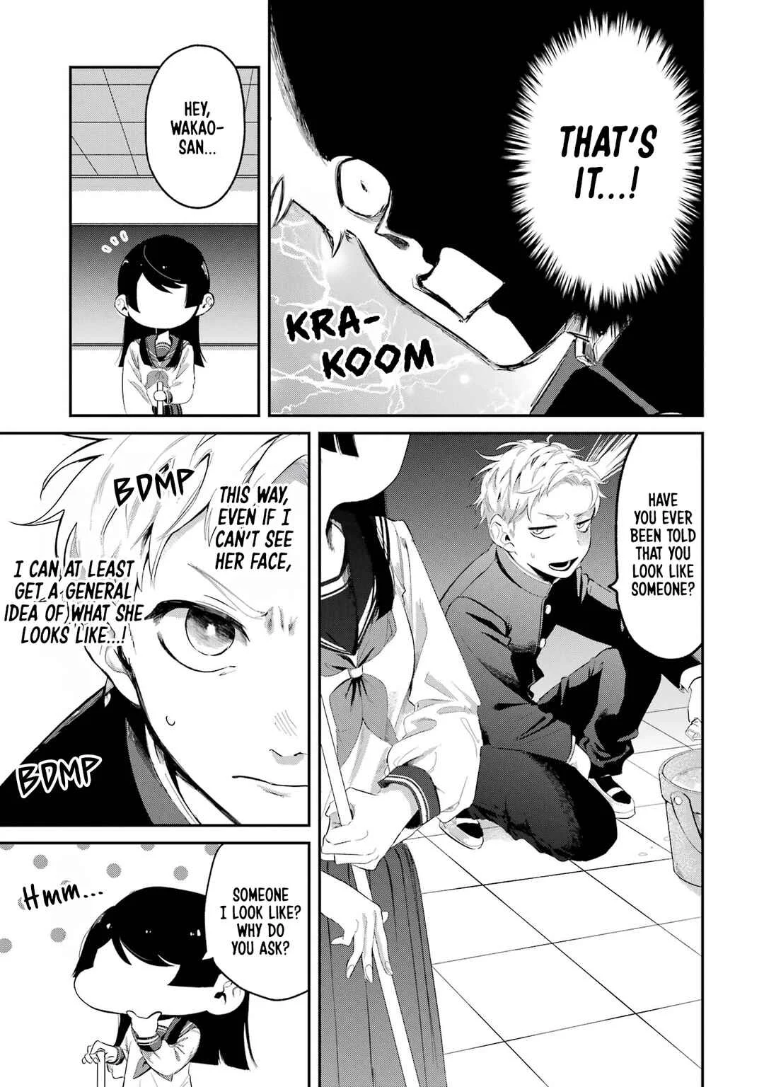 Tonari no Wakao-san wa Miesou de Mienai Chapter 4: Youth is cleaning? - Page 6