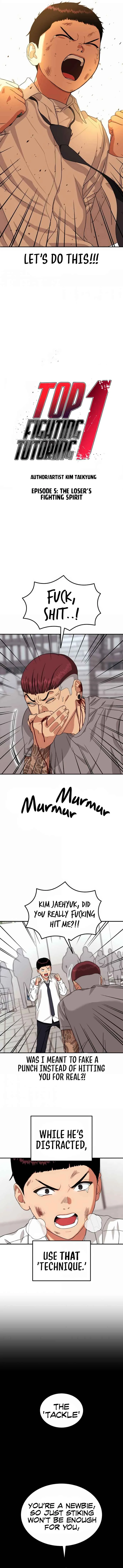 Top 1 Fighting Tutoring Chapter 5: The Loser's Fighting Spirit - Page 3
