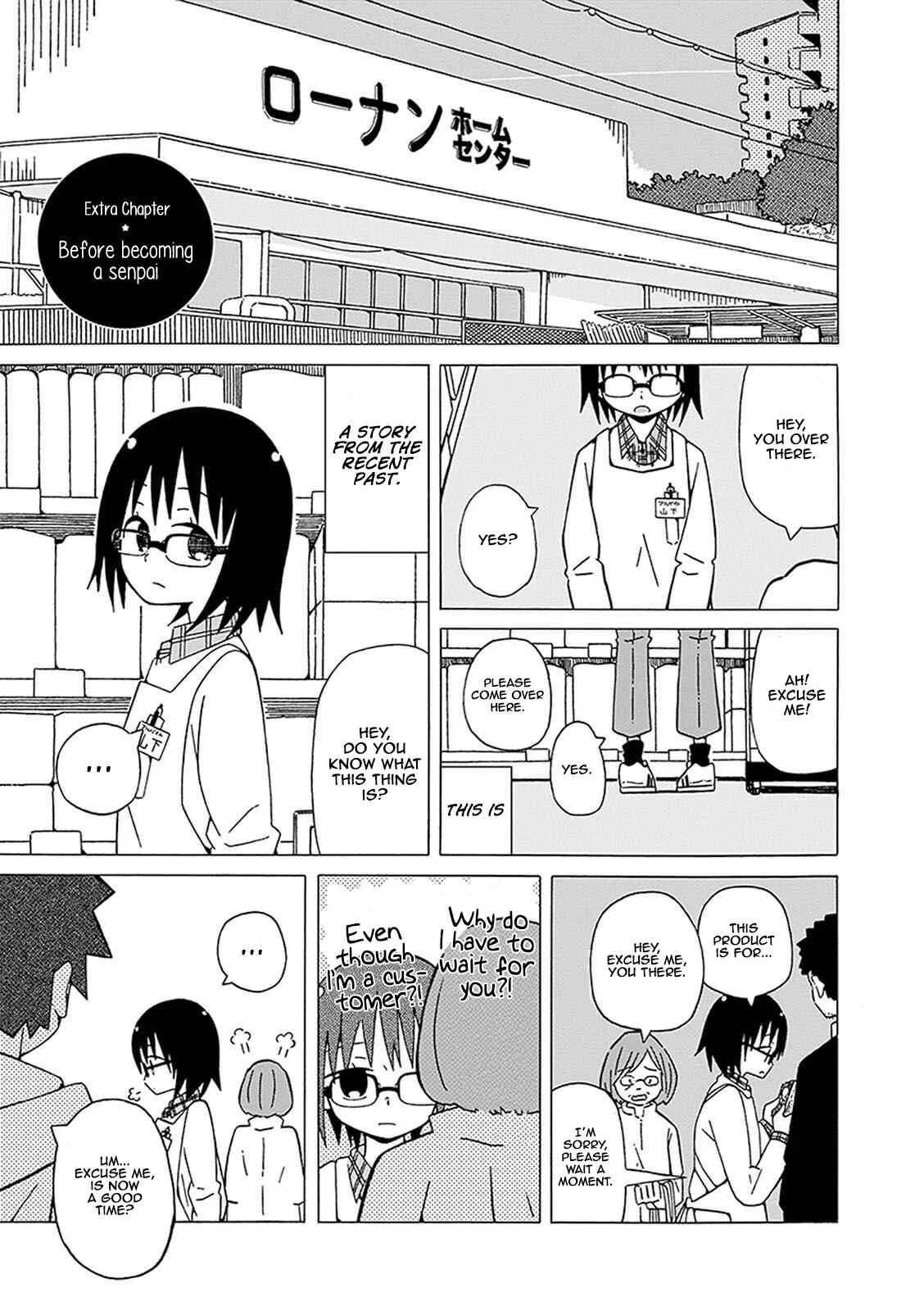 Toshishita no Senpai-chan ni wa, Maketakunai. Chapter 4.5: Before Becoming a Senpai (Extra Chapter) - Page 1