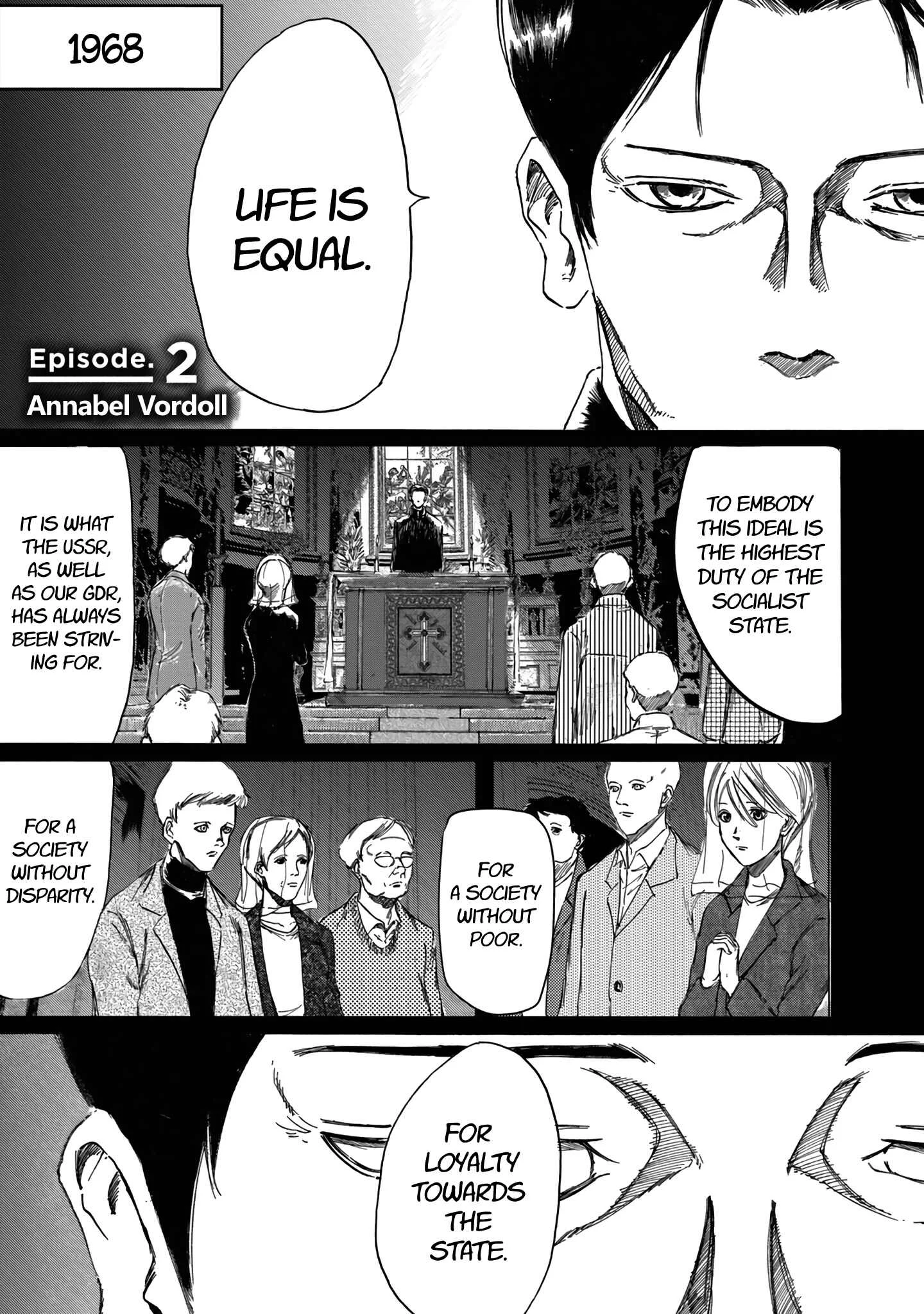 Toudoku ni Ita Chapter 2: Annabel Vordoll - Page 1