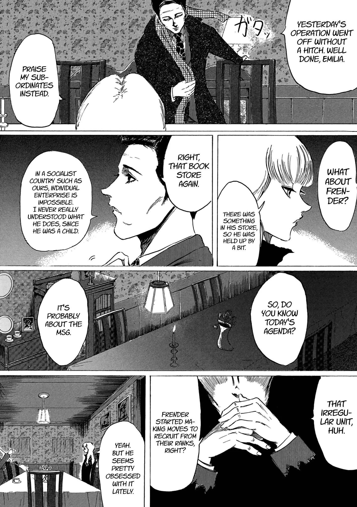 Toudoku ni Ita Chapter 3: I shed no tear - Page 8