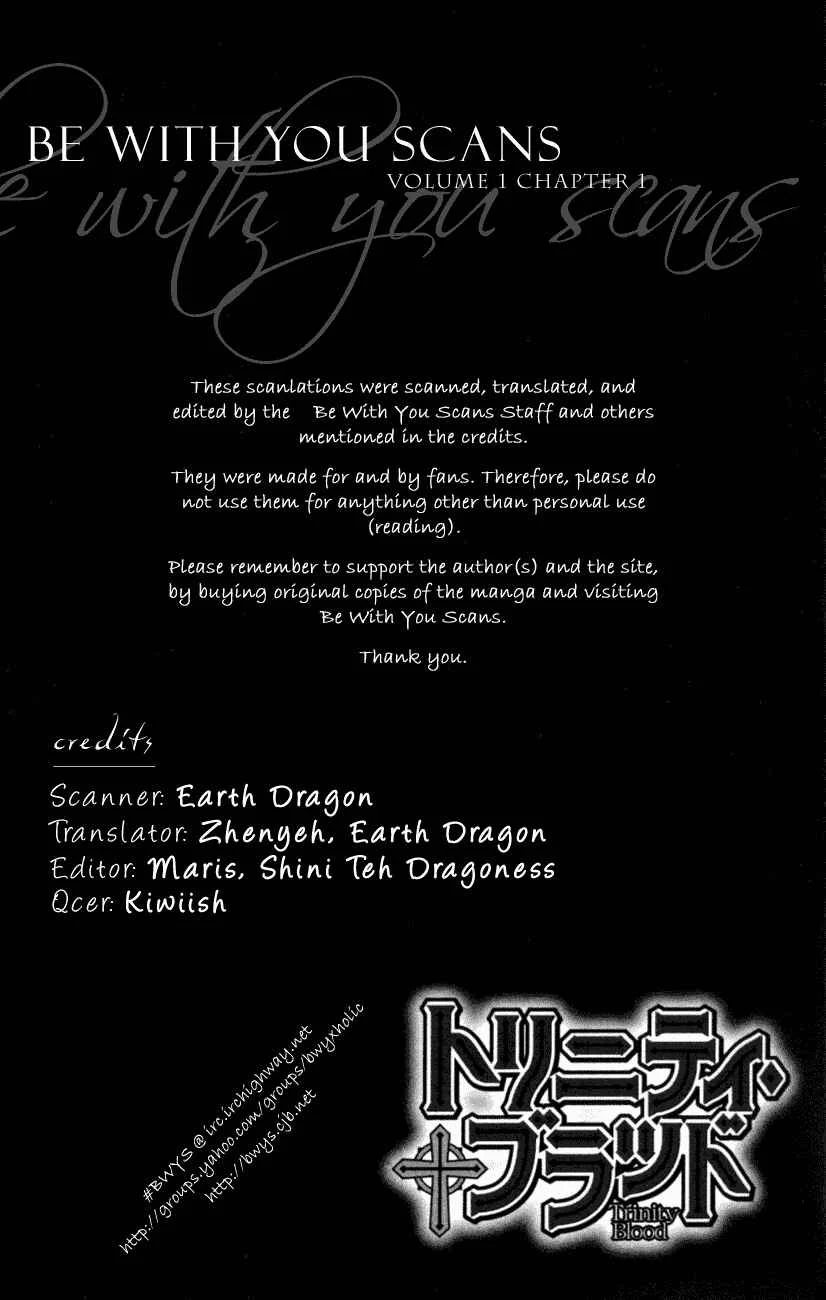 Trinity Blood Chapter 2: Before the Night Falls - Page 1