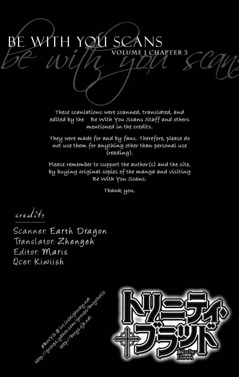 Trinity Blood Chapter 3: Beyond the Limit - Page 1