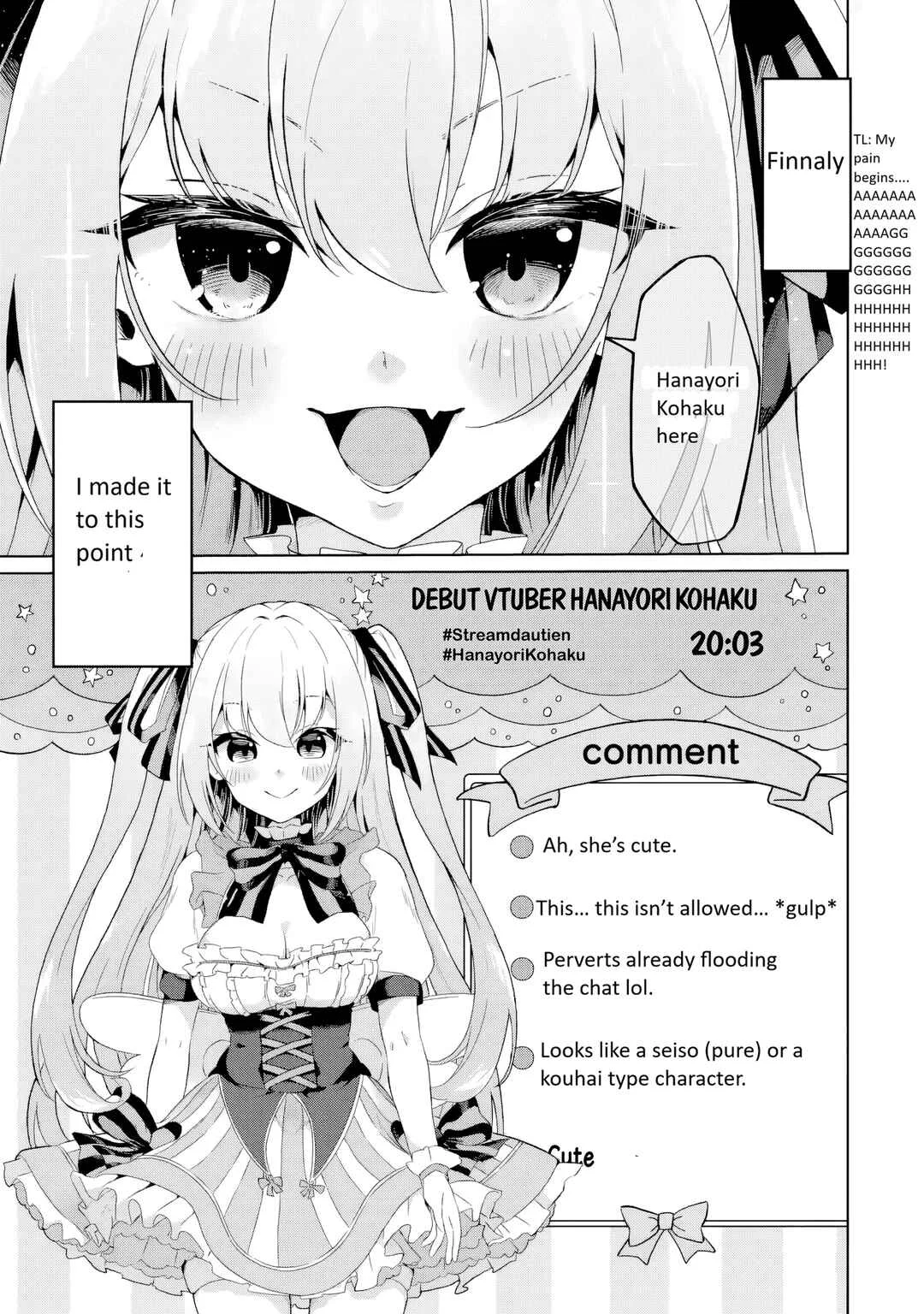 TS Tenseishita Watashi ga Shozokusuru VTuber Jimusho no Liver o Zenin Otoshi ni Iku Hanashi Chapter 1: The Birth of a TS Hardcore Yuri VTuber Fan Extremist - Page 7