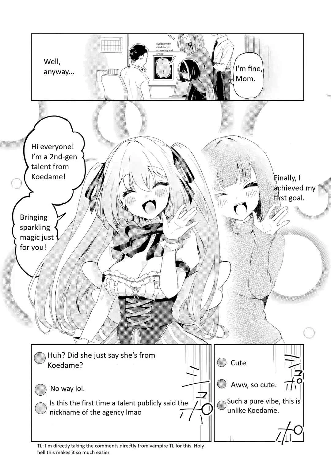 TS Tenseishita Watashi ga Shozokusuru VTuber Jimusho no Liver o Zenin Otoshi ni Iku Hanashi Chapter 1: The Birth of a TS Hardcore Yuri VTuber Fan Extremist - Page 9