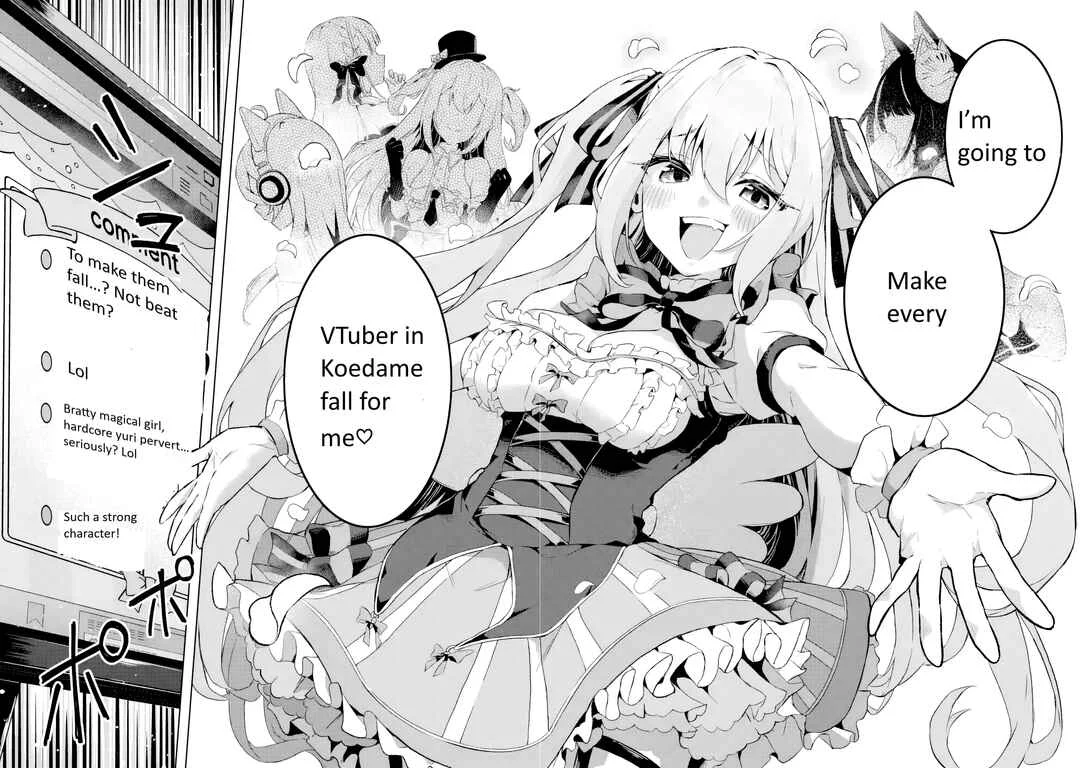 TS Tenseishita Watashi ga Shozokusuru VTuber Jimusho no Liver o Zenin Otoshi ni Iku Hanashi Chapter 1: The Birth of a TS Hardcore Yuri VTuber Fan Extremist - Page 18