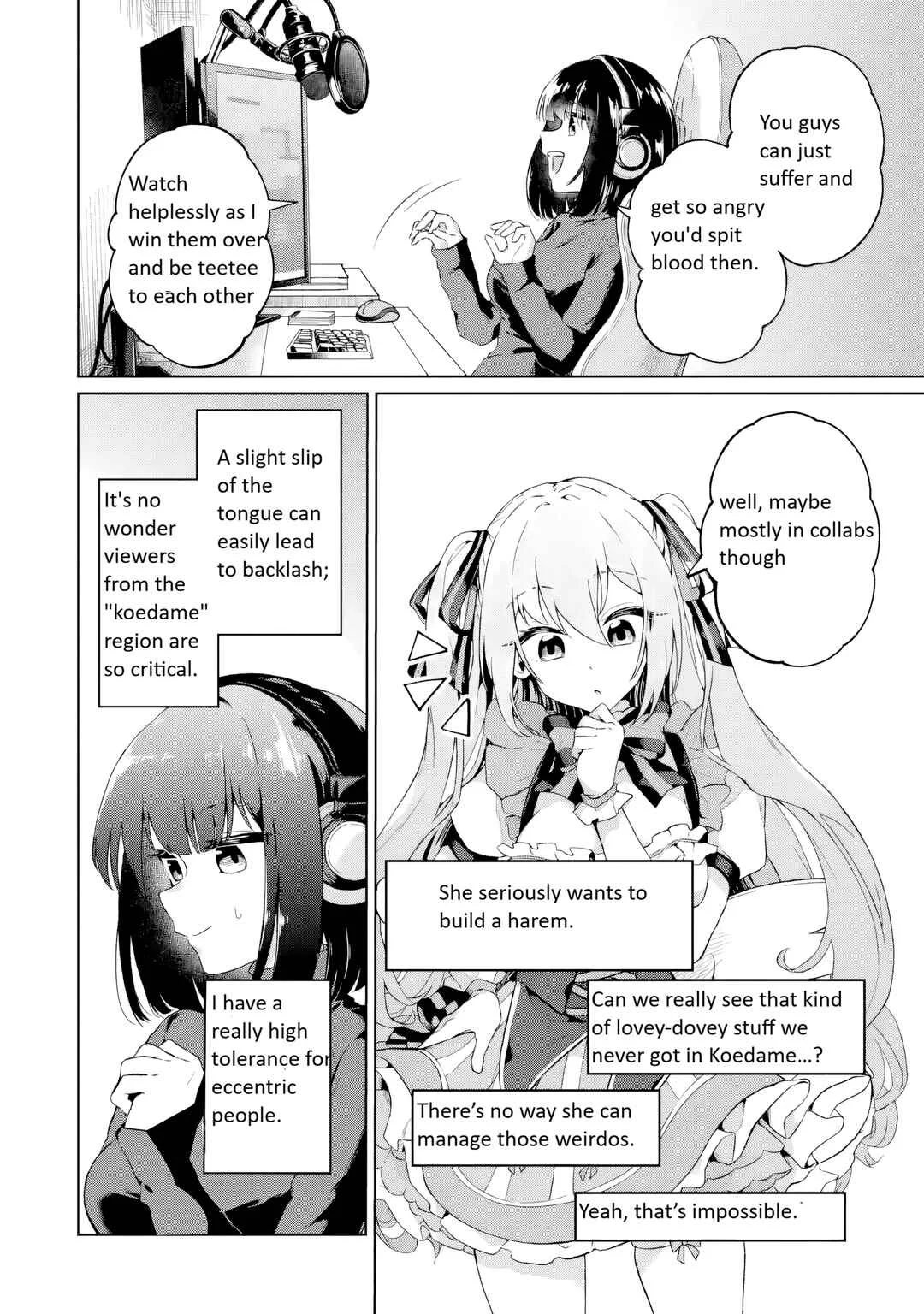TS Tenseishita Watashi ga Shozokusuru VTuber Jimusho no Liver o Zenin Otoshi ni Iku Hanashi Chapter 1: The Birth of a TS Hardcore Yuri VTuber Fan Extremist - Page 19