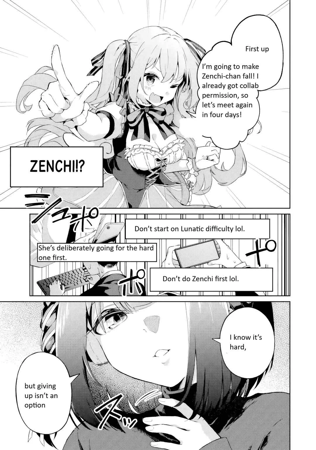 TS Tenseishita Watashi ga Shozokusuru VTuber Jimusho no Liver o Zenin Otoshi ni Iku Hanashi Chapter 1: The Birth of a TS Hardcore Yuri VTuber Fan Extremist - Page 20