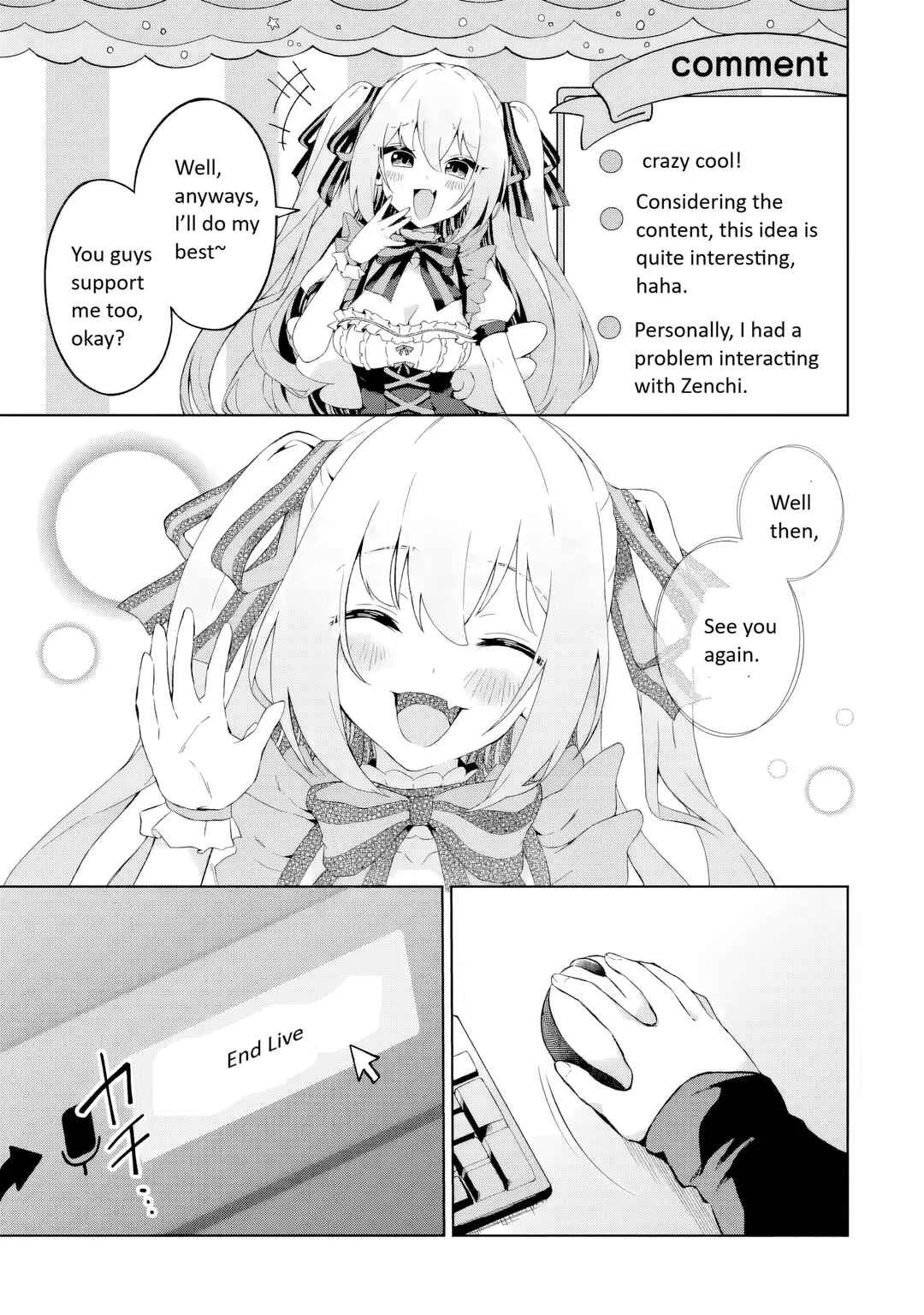 TS Tenseishita Watashi ga Shozokusuru VTuber Jimusho no Liver o Zenin Otoshi ni Iku Hanashi Chapter 1: The Birth of a TS Hardcore Yuri VTuber Fan Extremist - Page 22