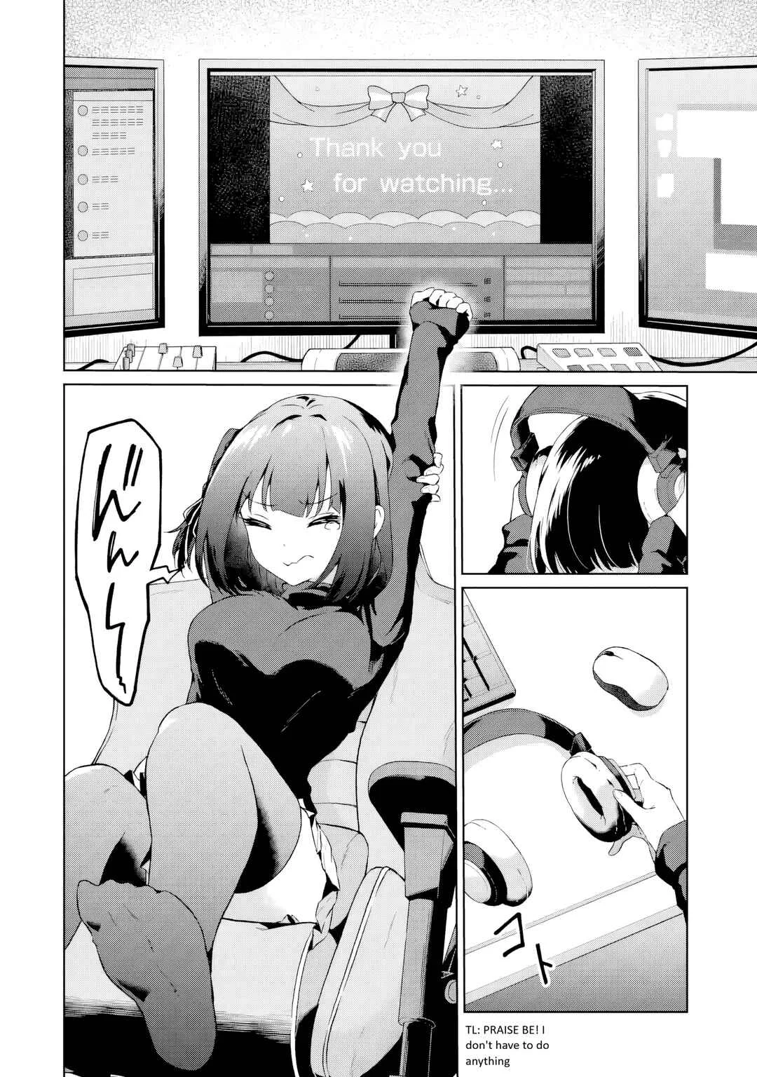TS Tenseishita Watashi ga Shozokusuru VTuber Jimusho no Liver o Zenin Otoshi ni Iku Hanashi Chapter 1: The Birth of a TS Hardcore Yuri VTuber Fan Extremist - Page 23