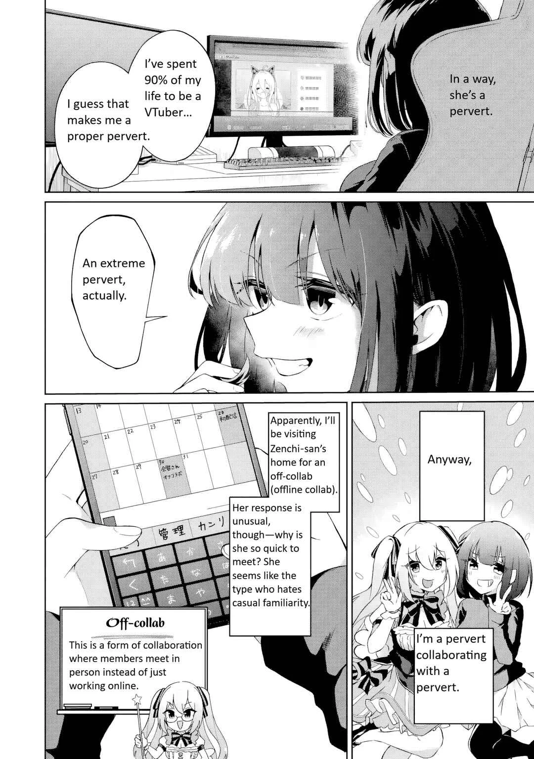 TS Tenseishita Watashi ga Shozokusuru VTuber Jimusho no Liver o Zenin Otoshi ni Iku Hanashi Chapter 1: The Birth of a TS Hardcore Yuri VTuber Fan Extremist - Page 29