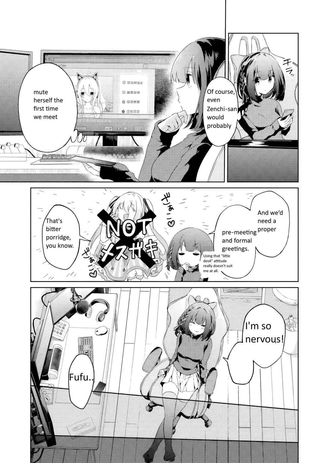 TS Tenseishita Watashi ga Shozokusuru VTuber Jimusho no Liver o Zenin Otoshi ni Iku Hanashi Chapter 1: The Birth of a TS Hardcore Yuri VTuber Fan Extremist - Page 30