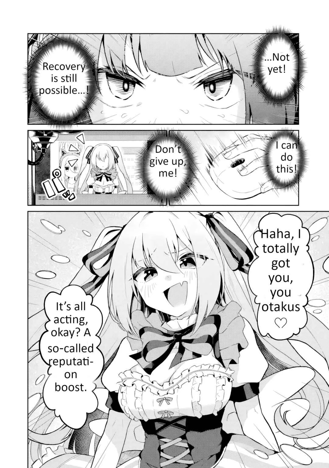 TS Tenseishita Watashi ga Shozokusuru VTuber Jimusho no Liver o Zenin Otoshi ni Iku Hanashi Chapter 2: Mesugaki (Bratty Girl) VTuber, Character Falling Apart, #HanayoriMama - Page 32